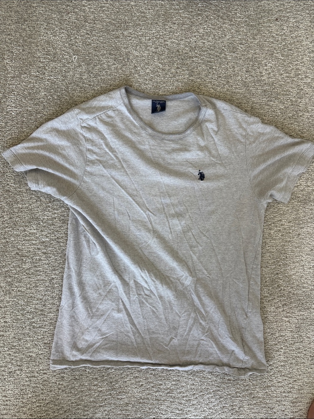 Men's Ralph Lauren T‑Shirt - Light Gray Size M